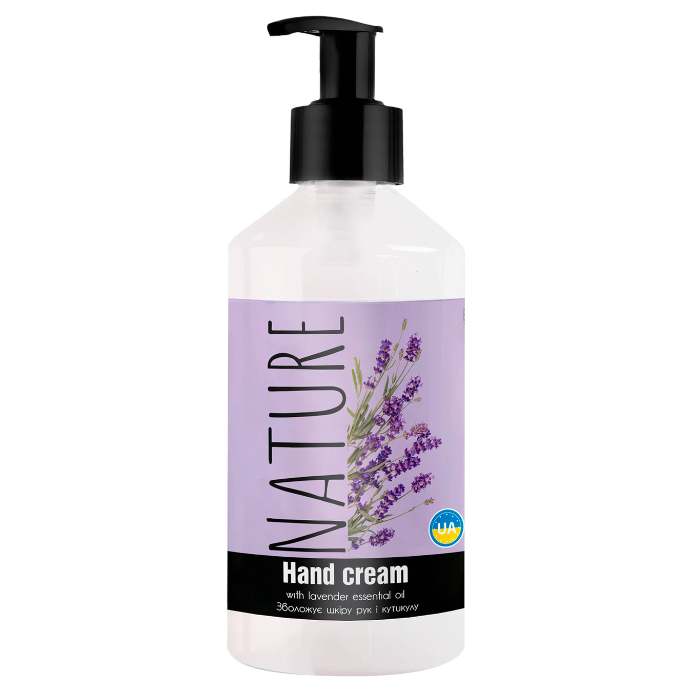 Nature hand cream with lavender essential oil 300 ml