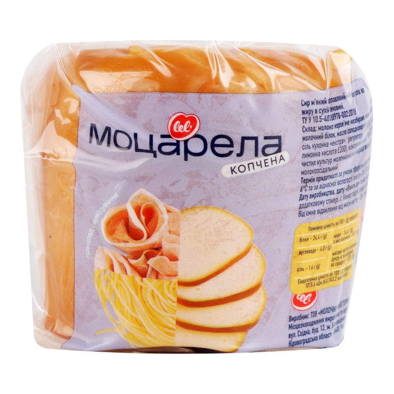 Lel' soft melted Mozzarella cheese 30%