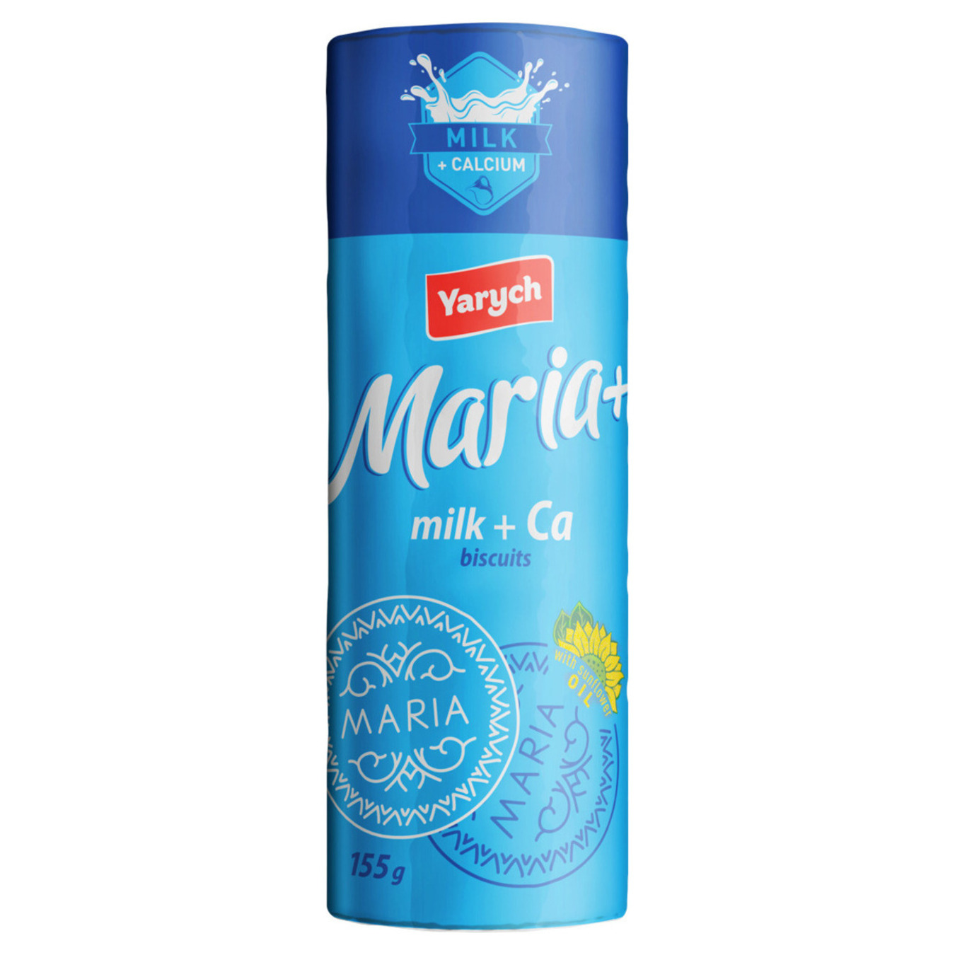 Yarych Maria Cookies with Milk and Calcium 155g