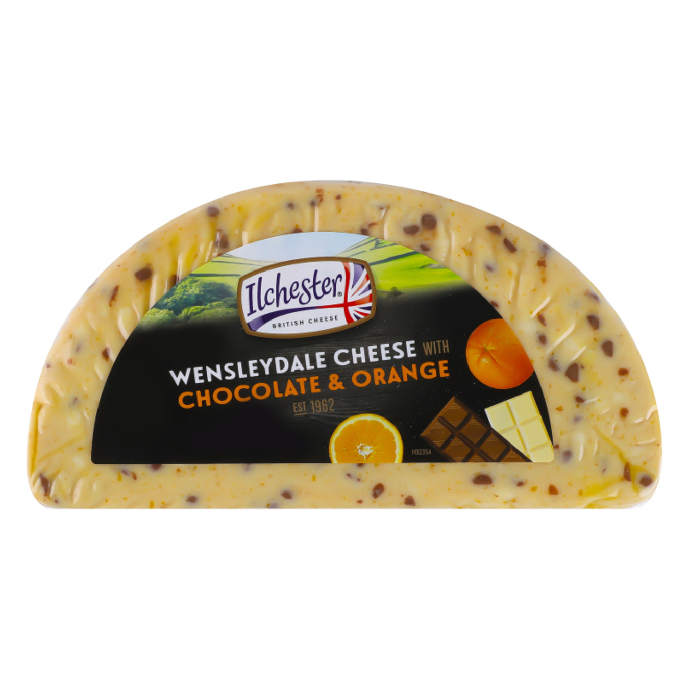 ILCHESTER English cheese with chocolate and orange 42% weight