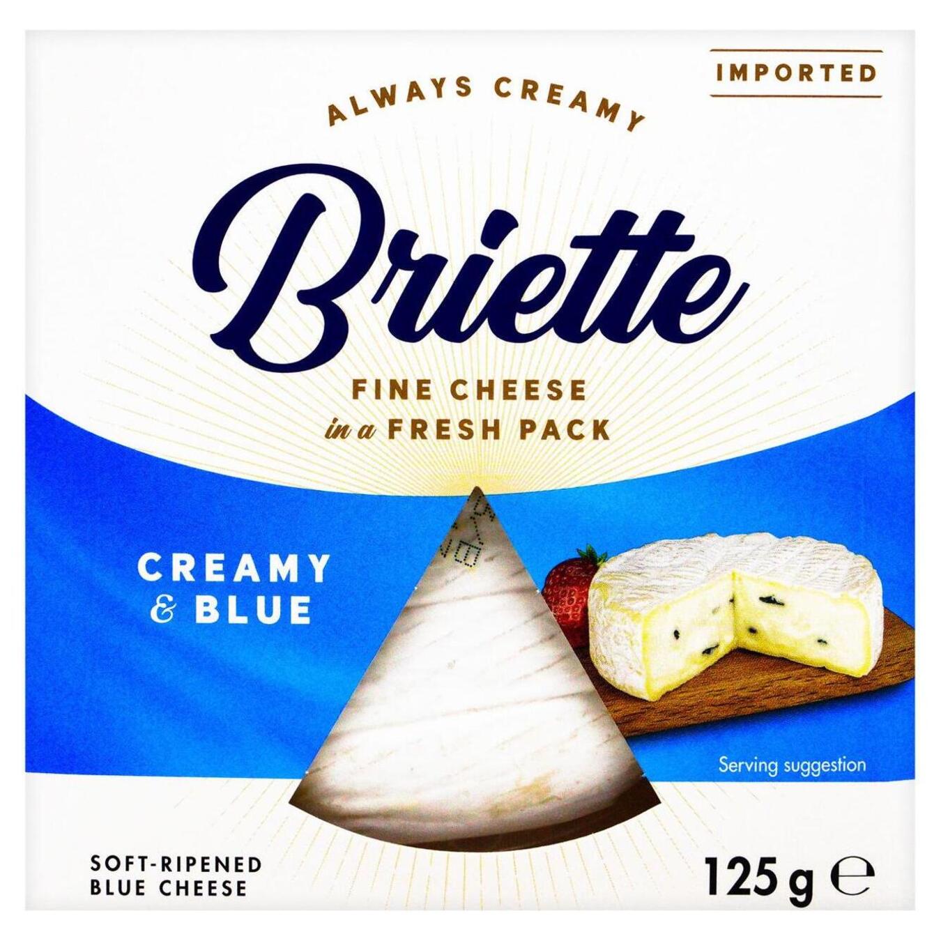 Сир Briette Creamy & Blue Kaserei 60% 125г
