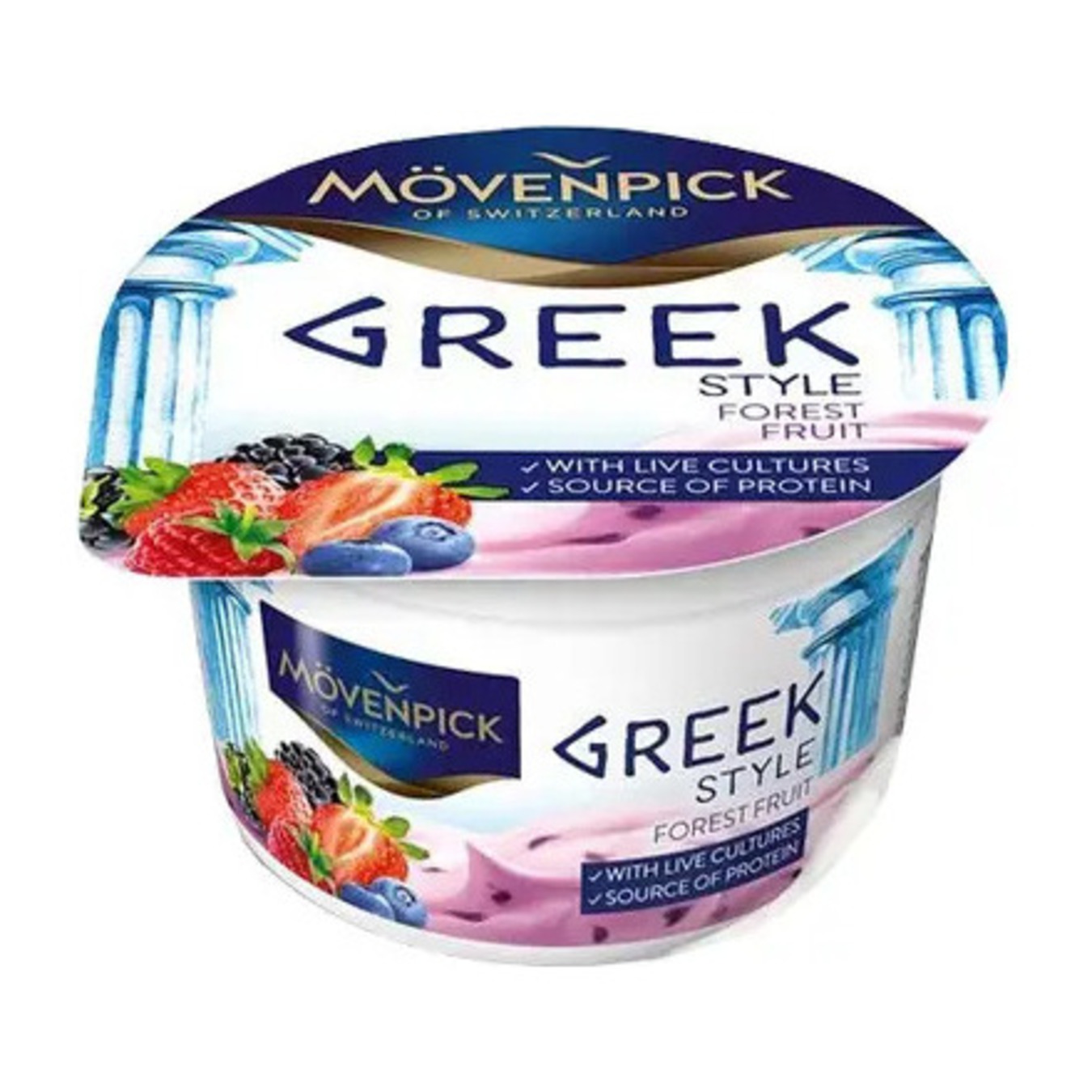Йогурт Movenpick греческий с лесными ягодами 5% 100г
