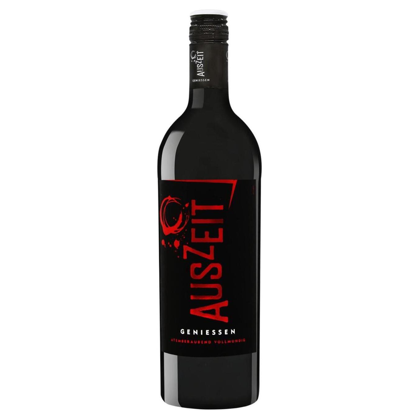 Вино Auszeit VIS красное полусухое 11,5% 0,75л