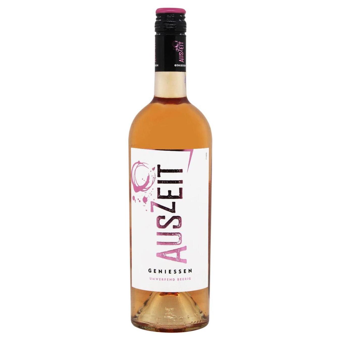 Вино Auszeit VIS розовое полусухое 10,5% 0,75л
