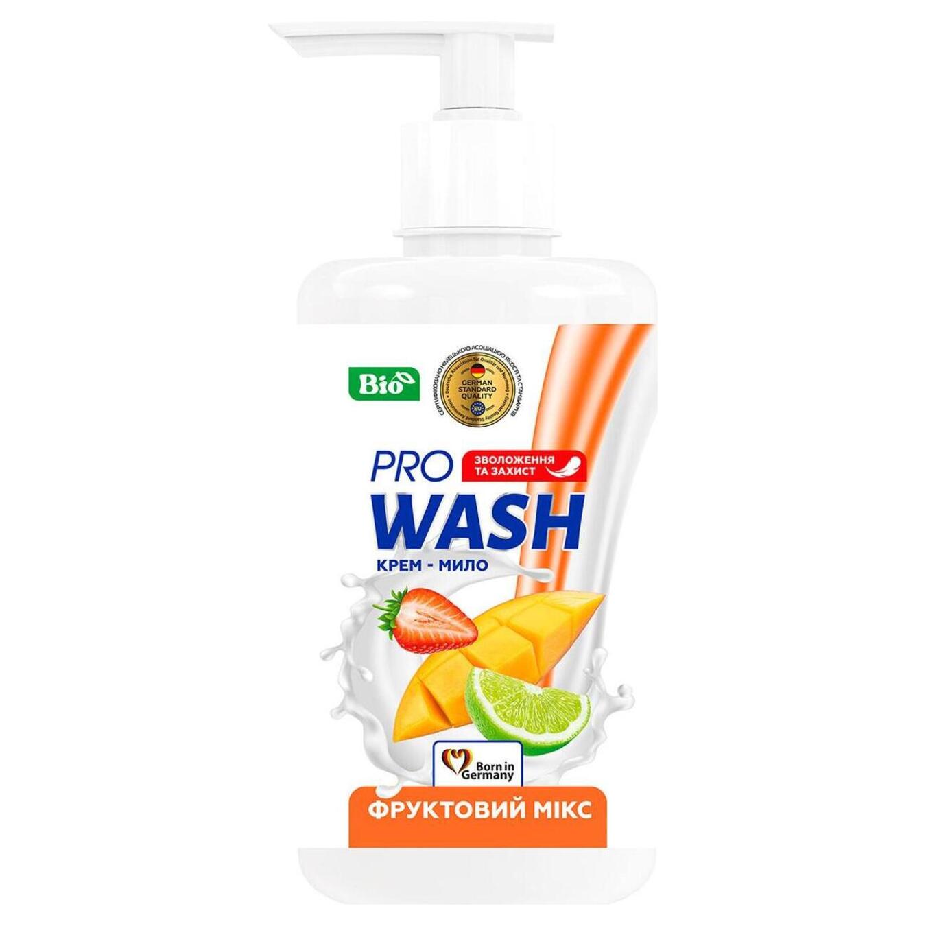 Cream-soap Pro Wash liquid fruit mix 470g