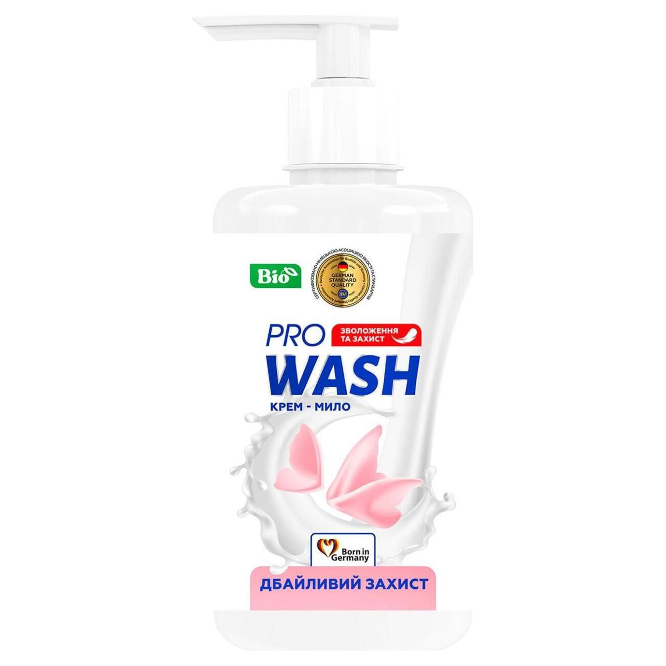 Крем-мыло Pro Wash жидкая бережная защита 470г