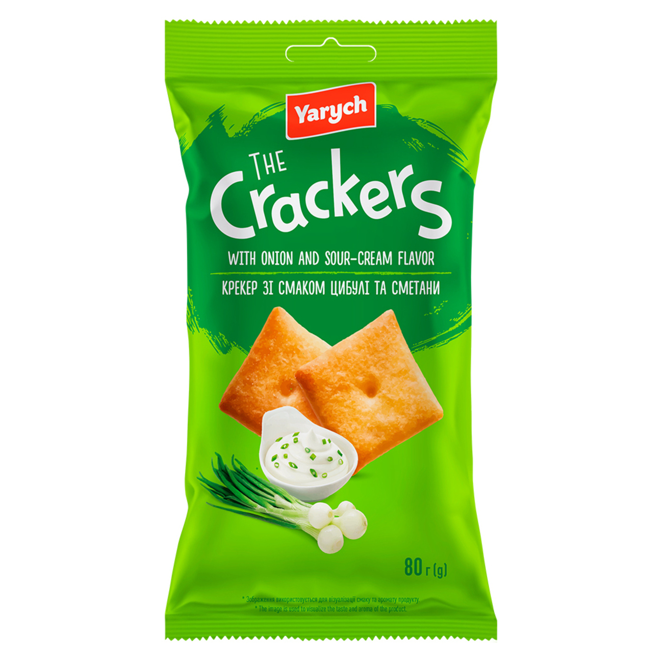 Yarych Cracker with Onion and Sour Cream 80g