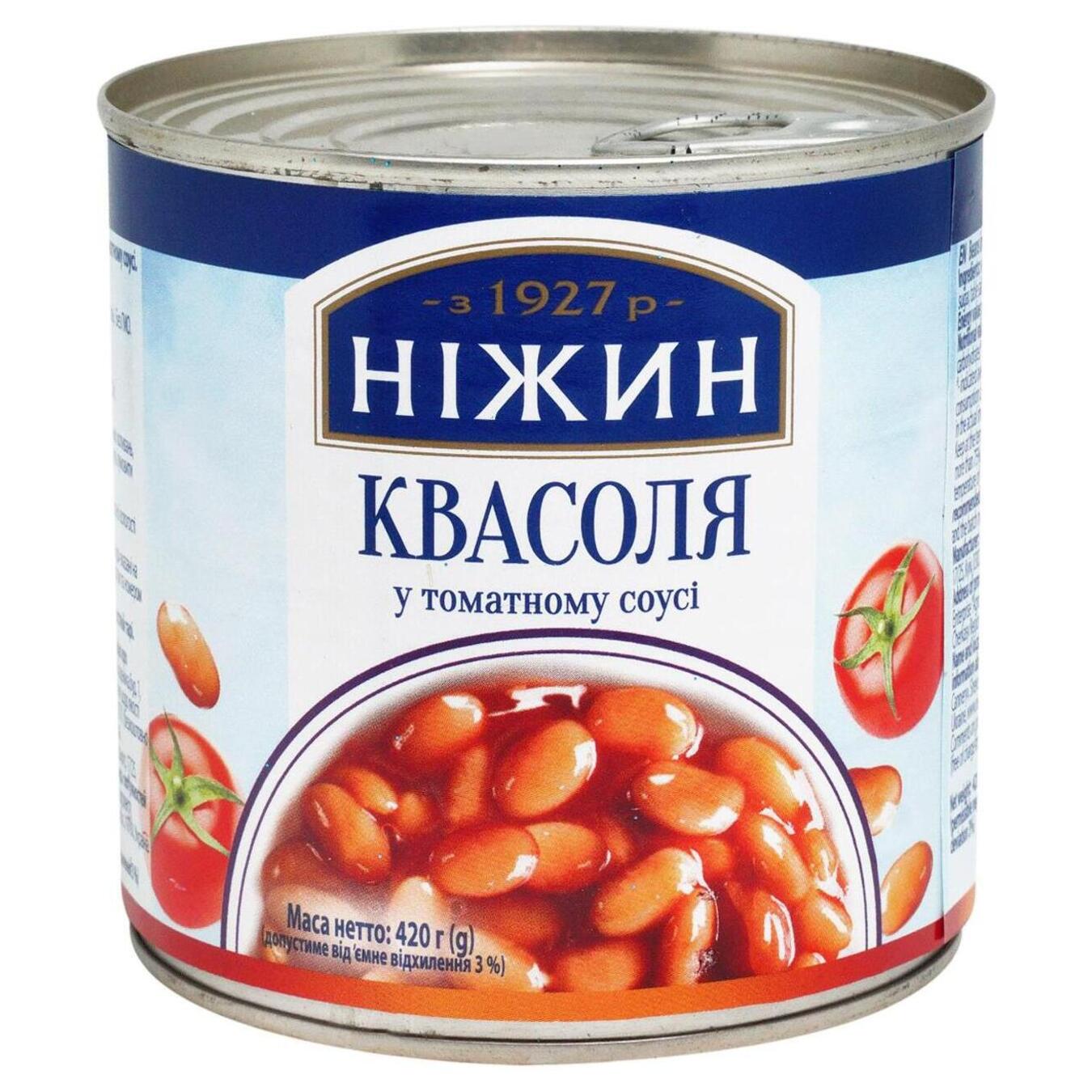 Nizhin beans in tomato sauce 420g