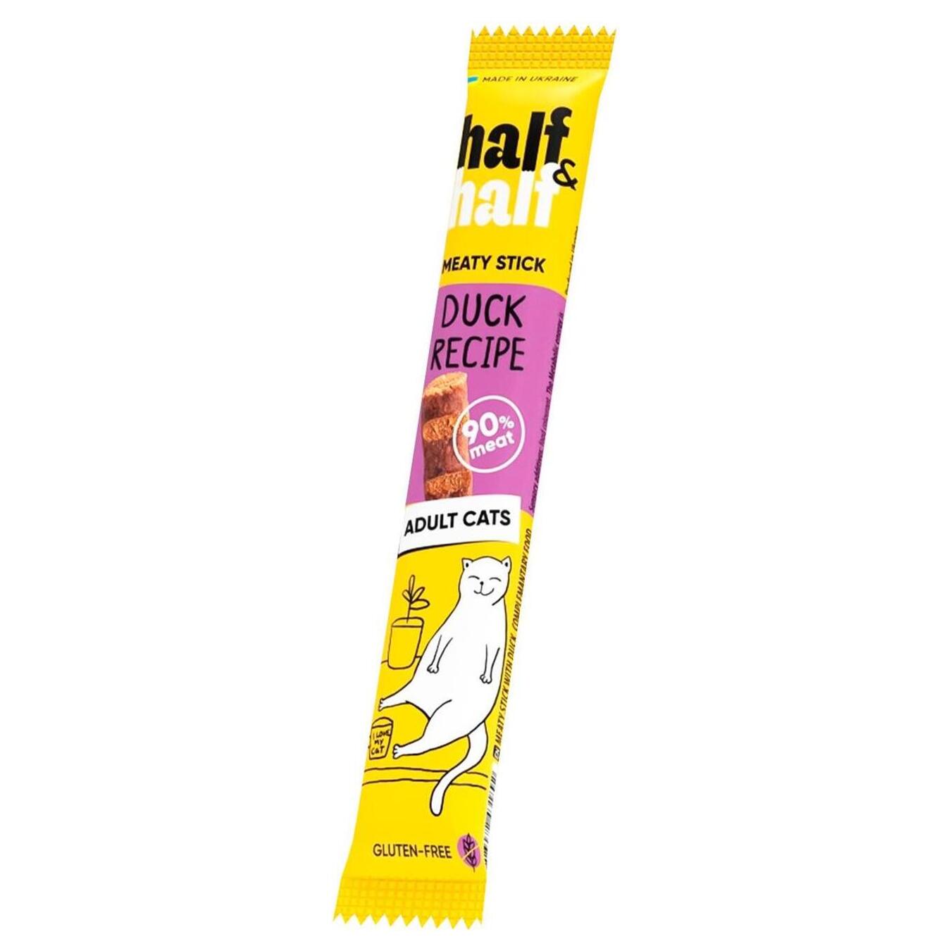 Treats for cats Half&Half meat sticks with duck 5g