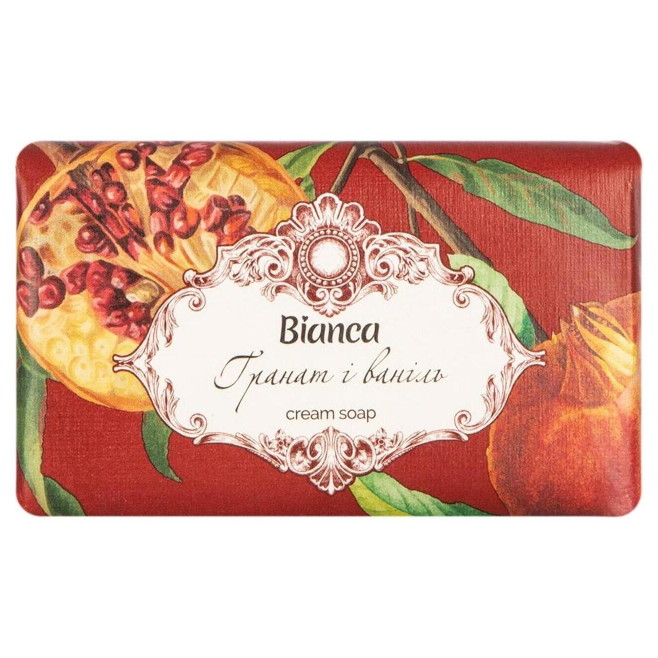 Cream-soap Bianca cosmetic pomegranate and vanilla 200g