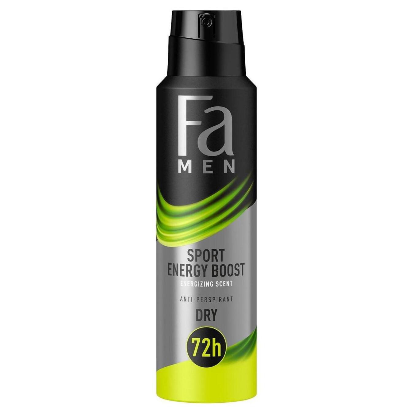 Deodorant aerosol Fa Sport Double Power Power Boost for men 150 ml