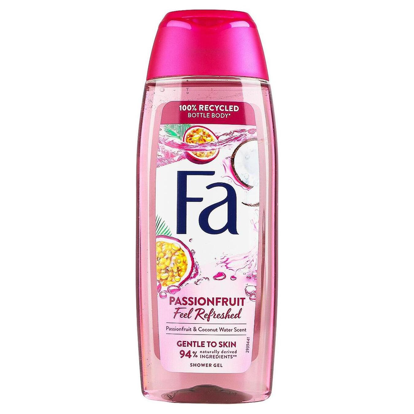 Fa shower gel with the aroma of passion fruit and coconut water 250 ml