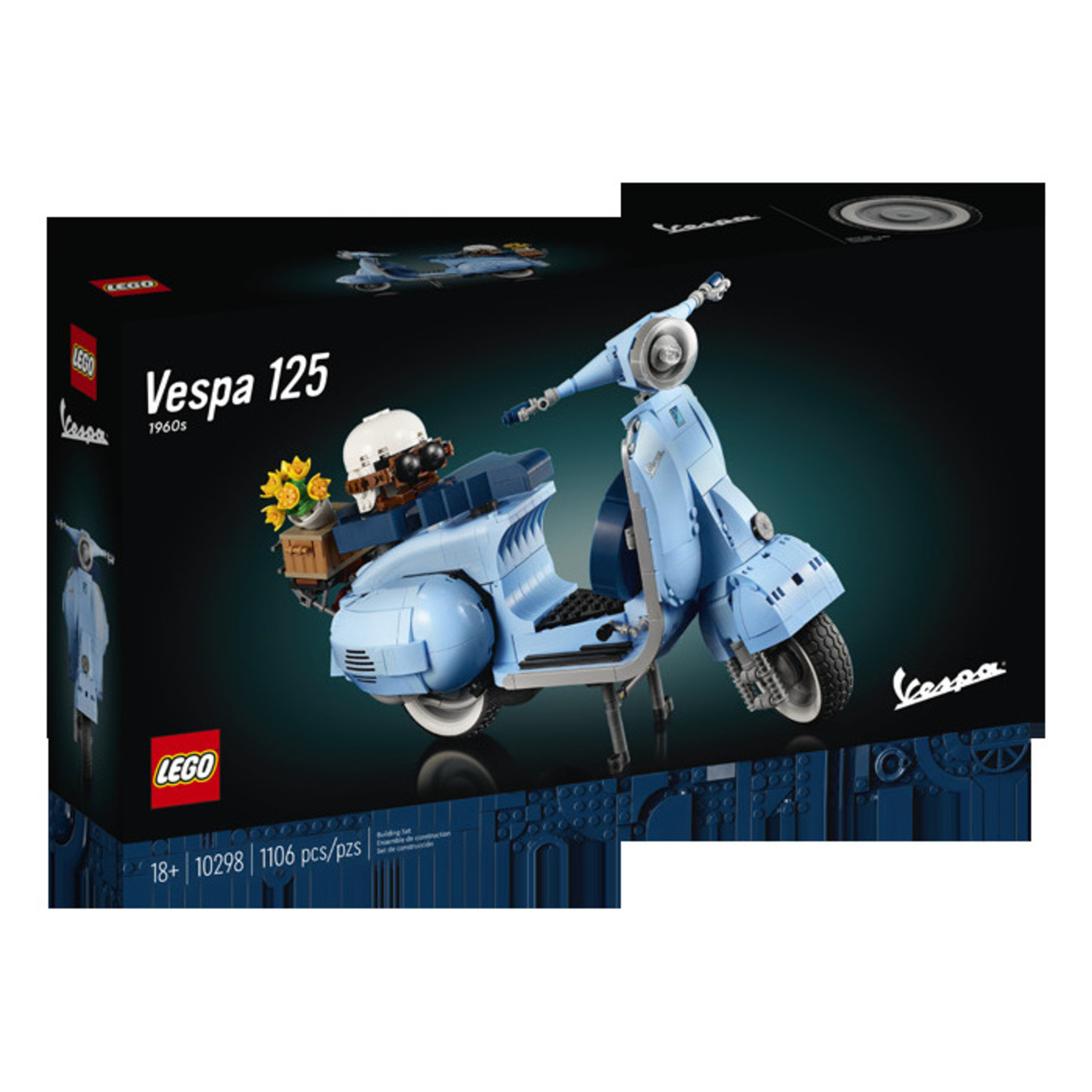 Constructor LEGO Icons Vespa 125 10298
