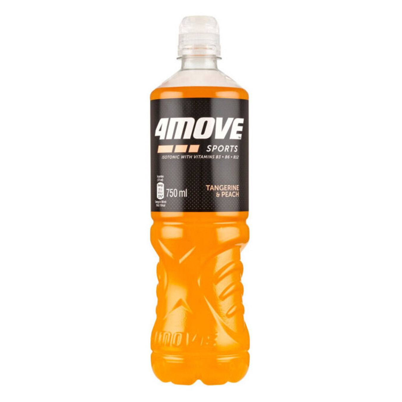 Soft drink 4Move mandarin peach 0.75L PET
