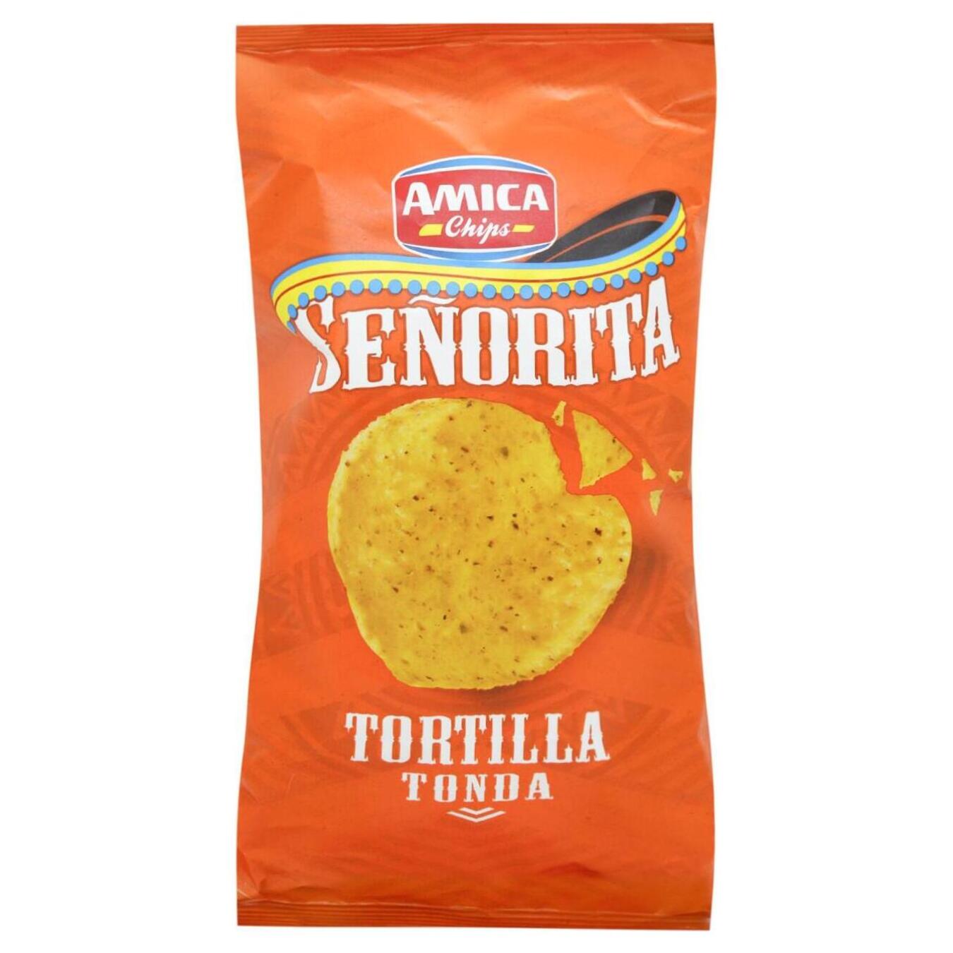 Amica salted corn chips 185g