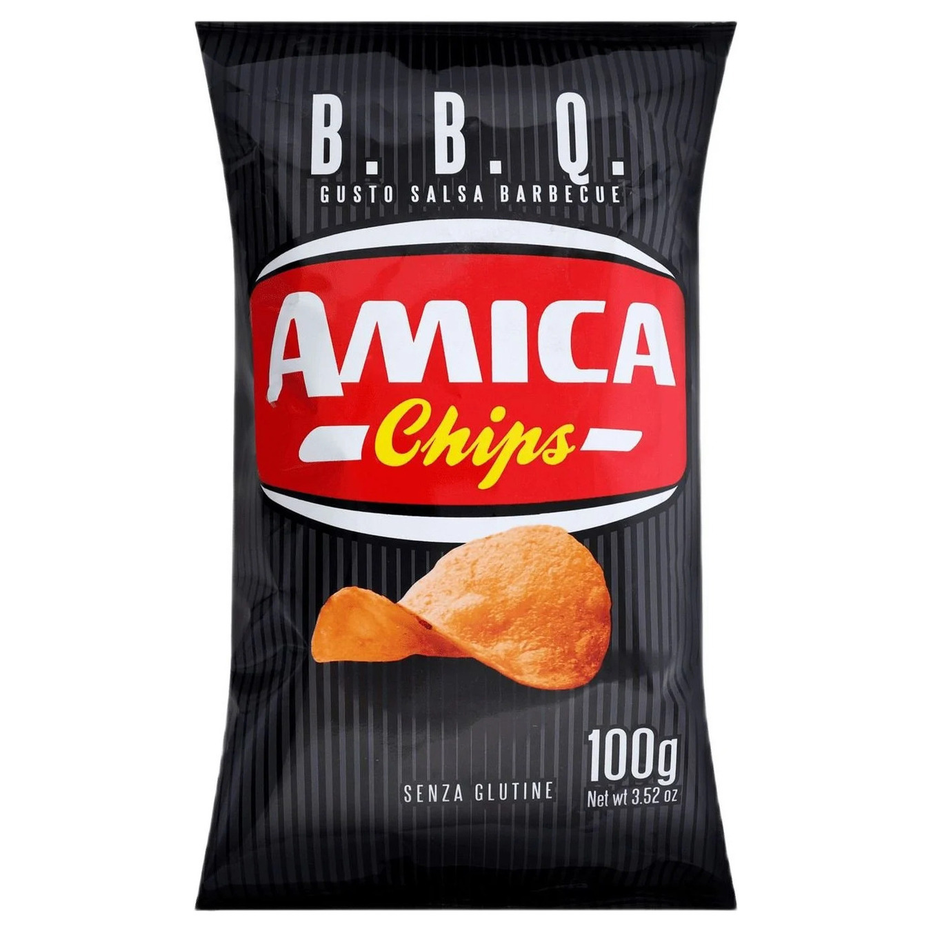 Чіпси Amica картопляні зі смаком барбекю 130г