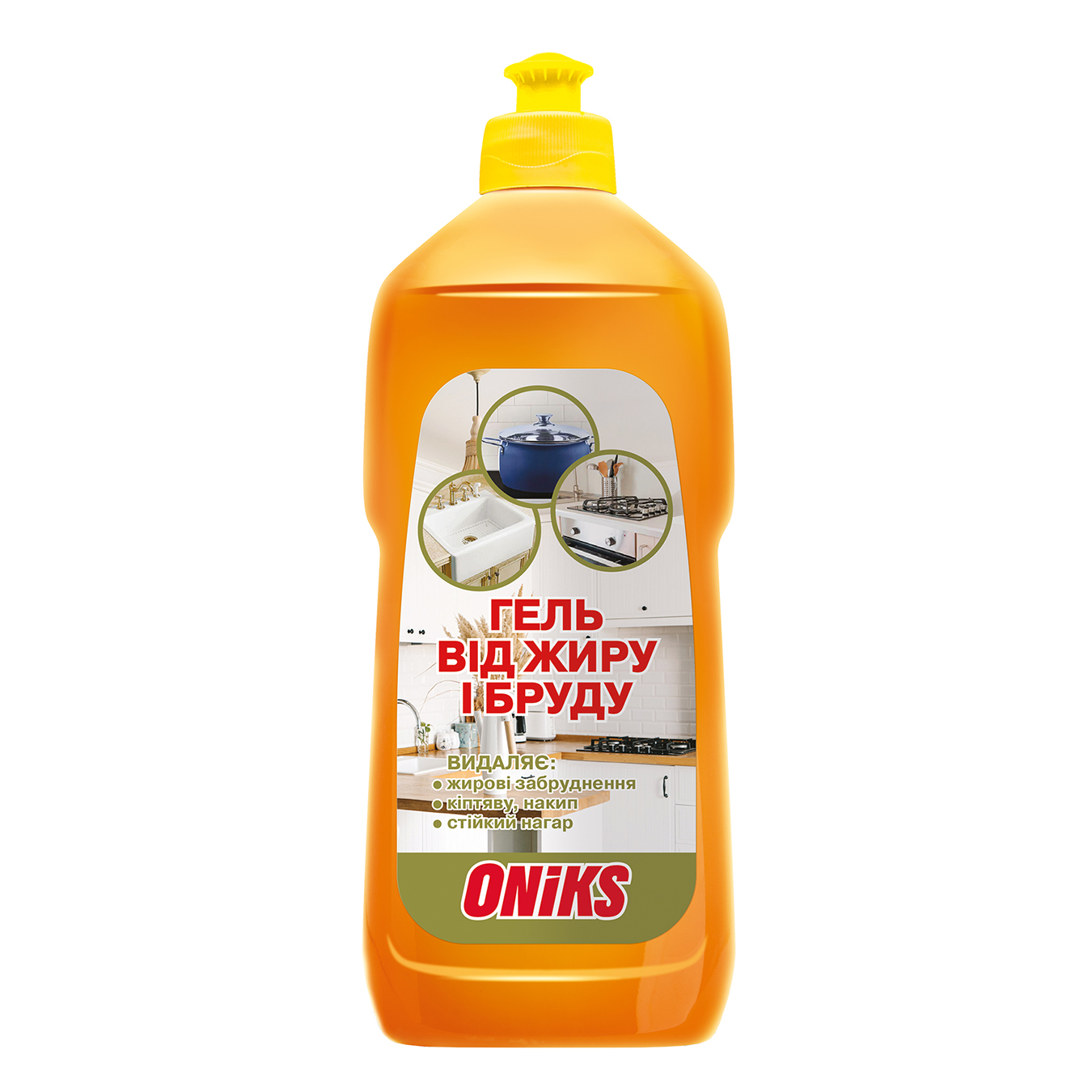Oniks gel for cleaning the kitchen from grease and dirt 500 ml