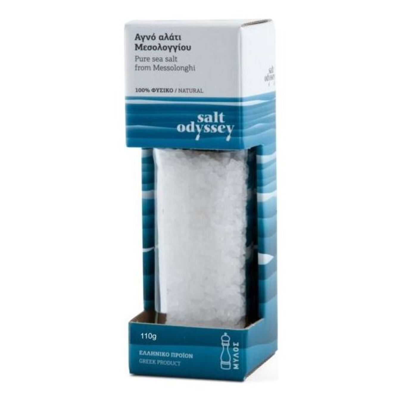 Salt Odyssey Sea Salt Crystals In Grinder 75g