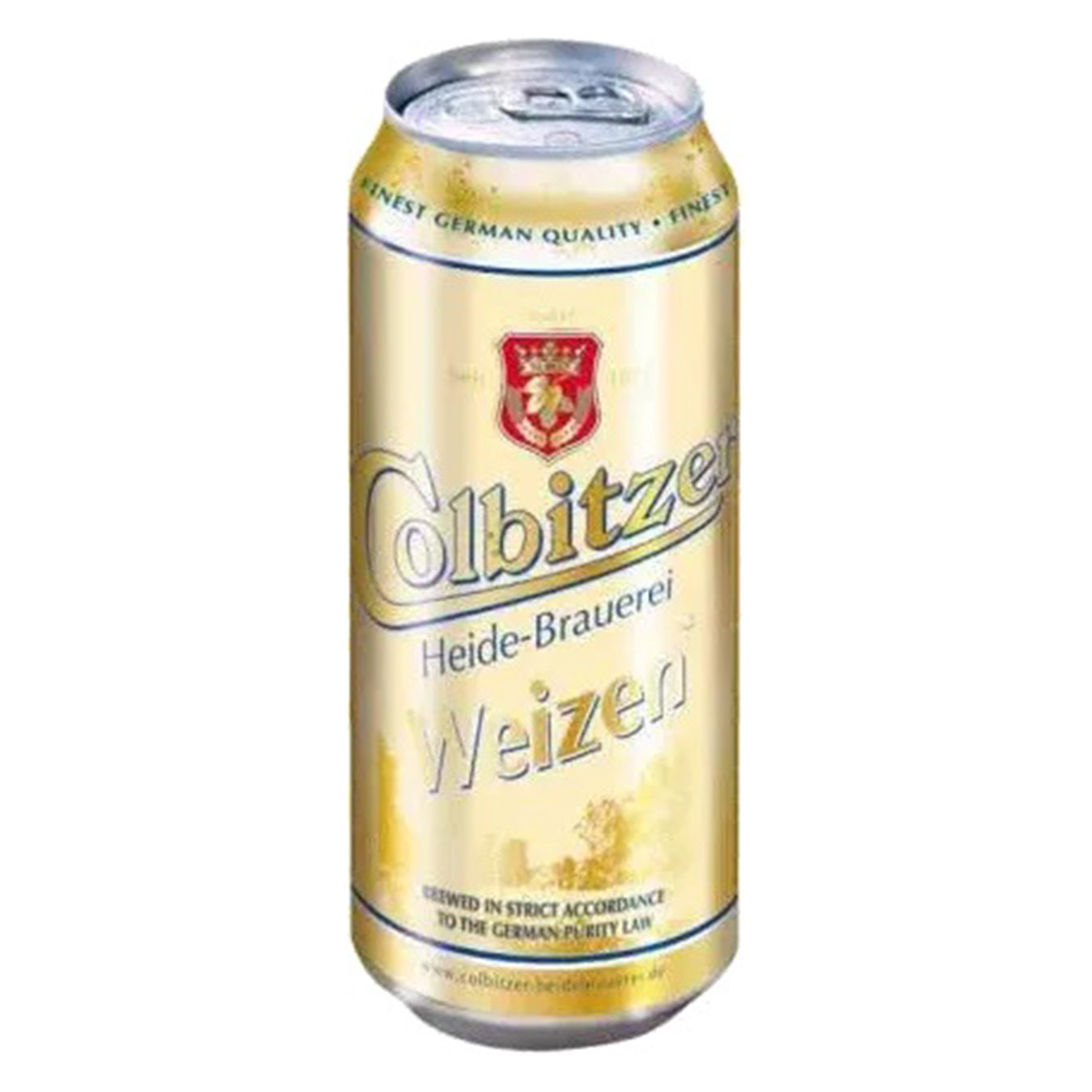 Beer Colbitzer light unfiltered wheat 5.3% 0.5 l iron can