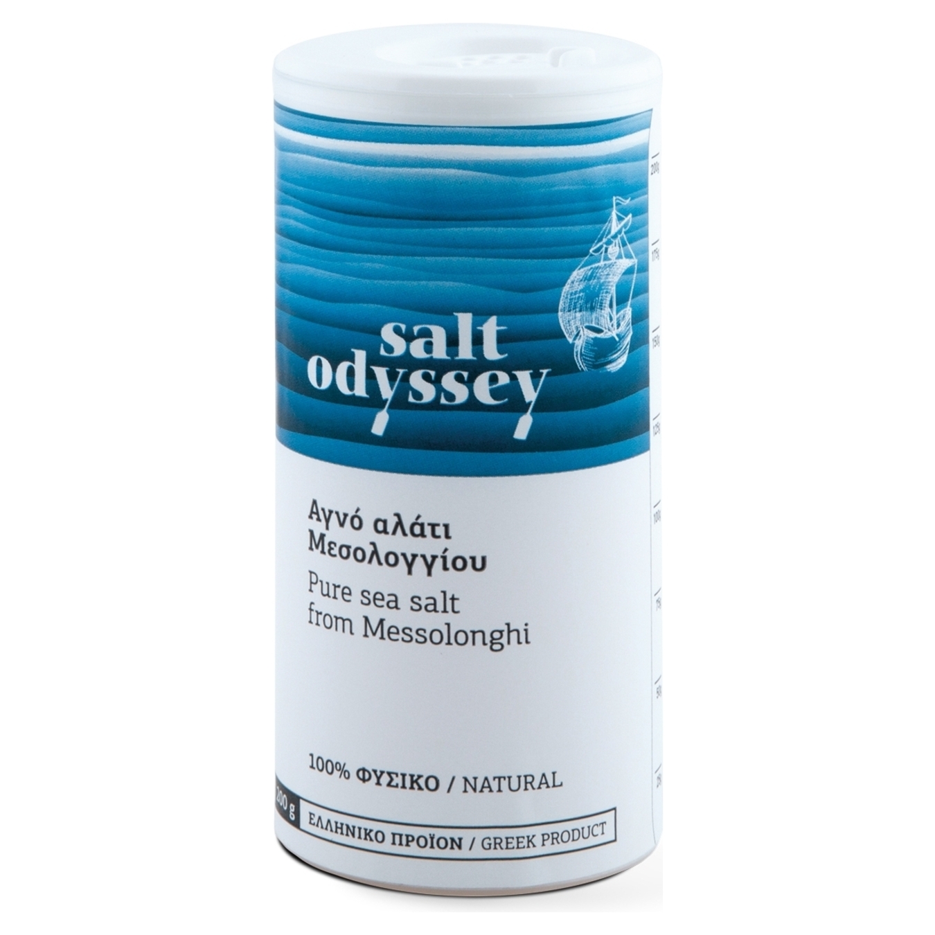 Сіль Salt Odyssey морська з Месолонгі 280г