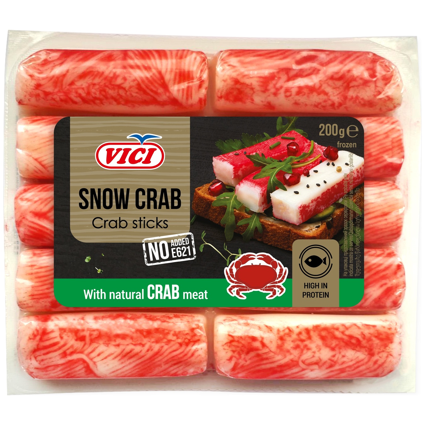VIČI Frozen Sticks Crab 200g