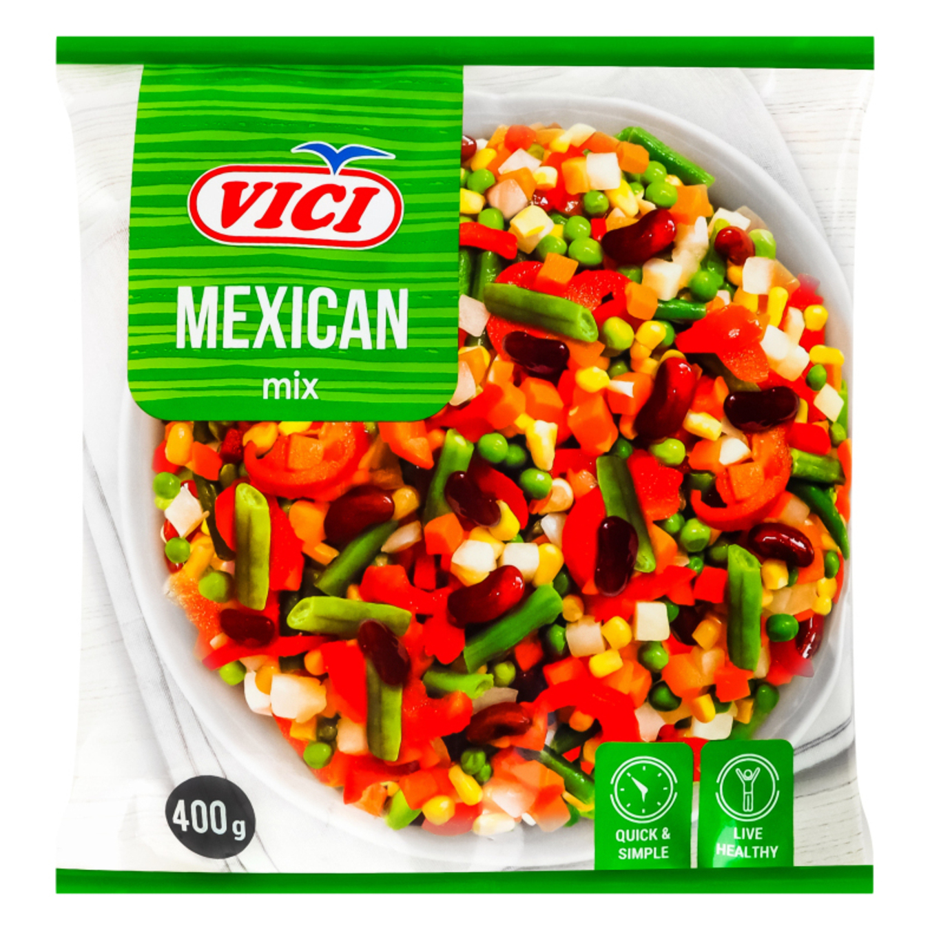 VIČI Frozen Mexican Vegetables 400g