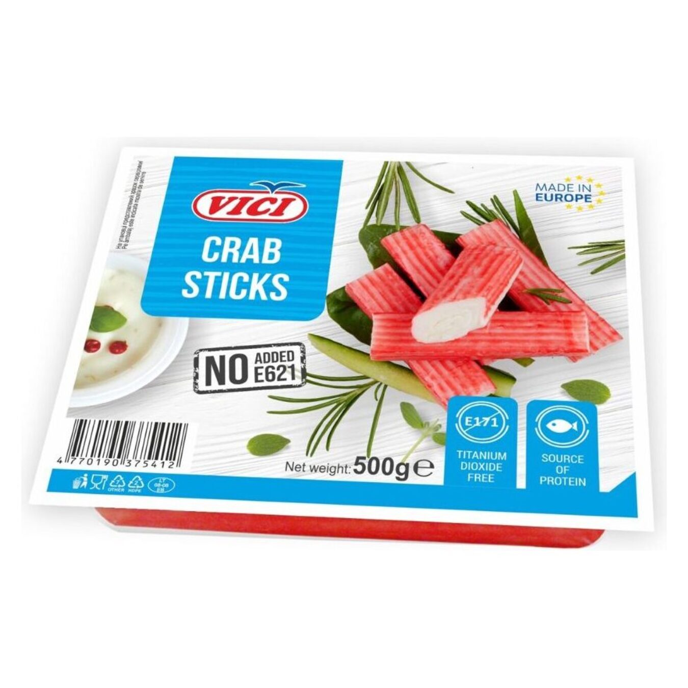 Vici crab sticks frozen 500g