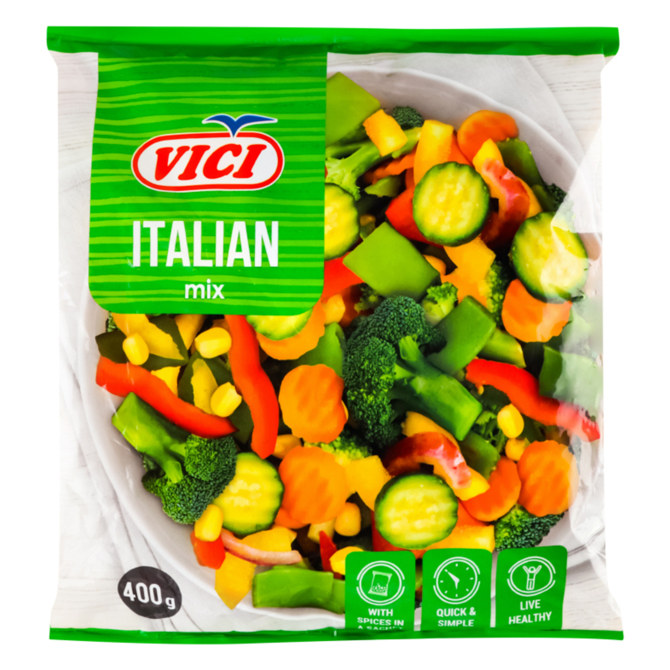 Овочі VICI по-італійськи 400г