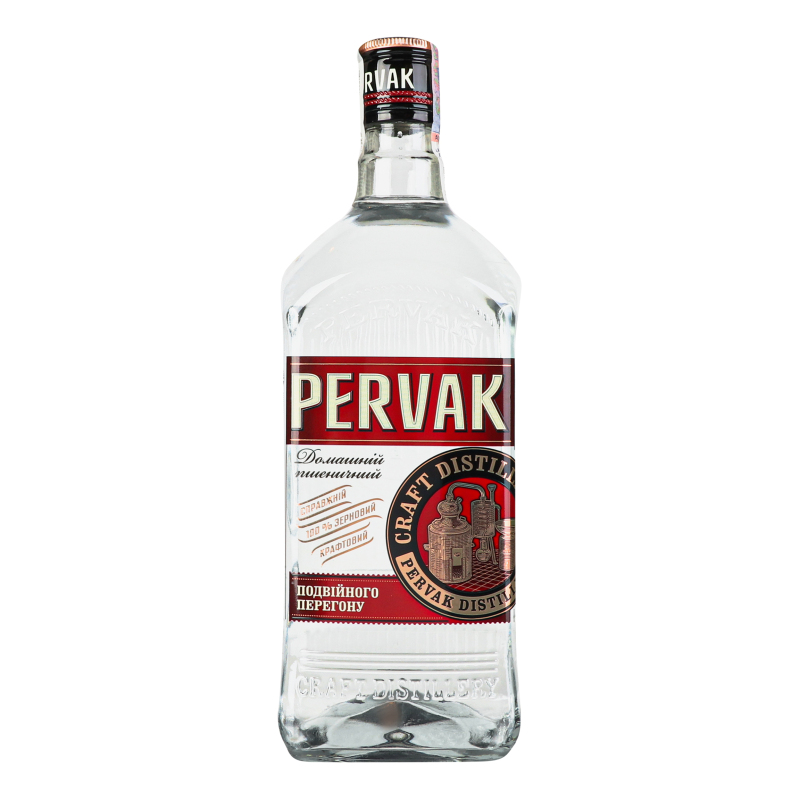 Pervak ​​Homemade wheat double filtration special vodka 40% 1l