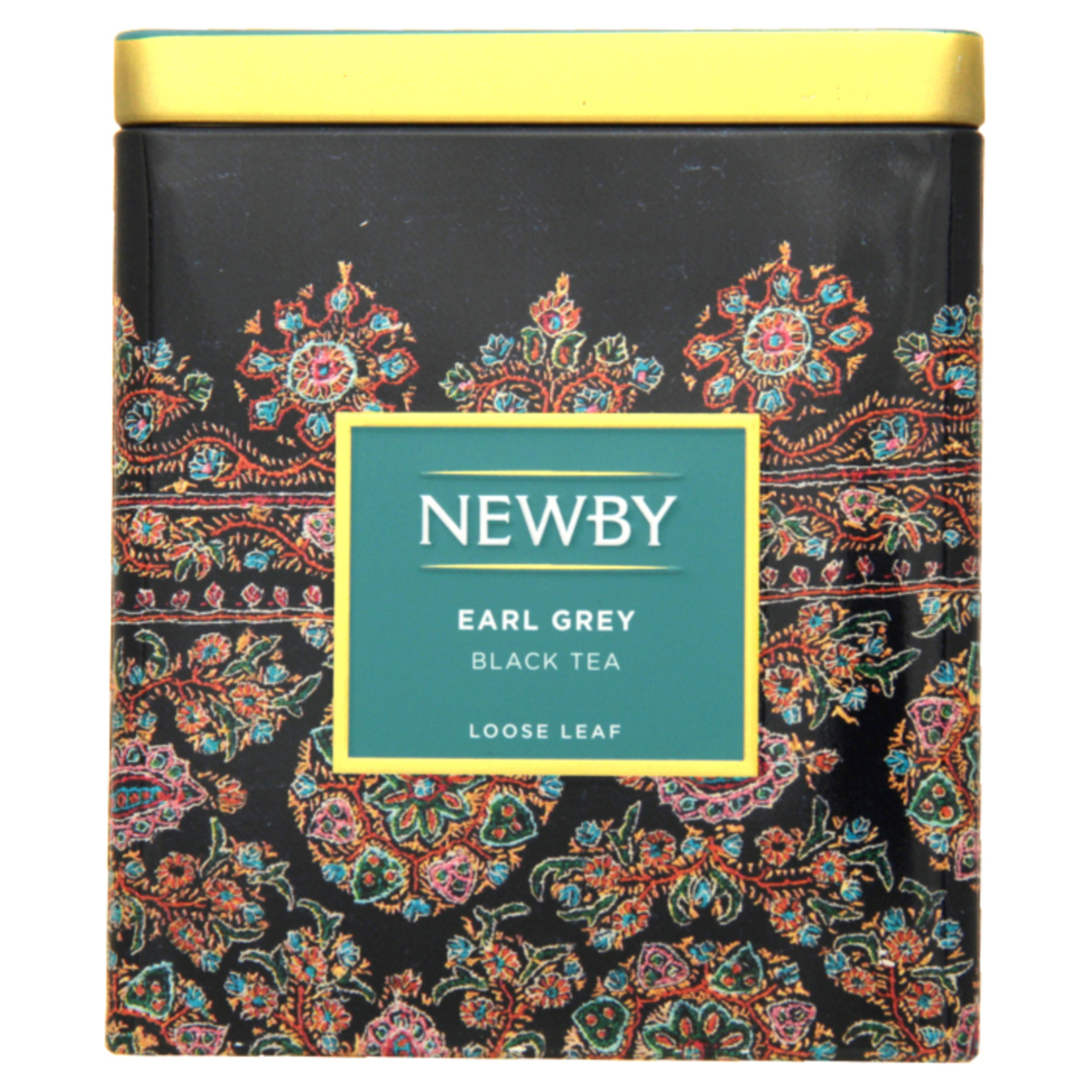 Чай черный Newby ароматизированный Эрл грей 125г железная банка