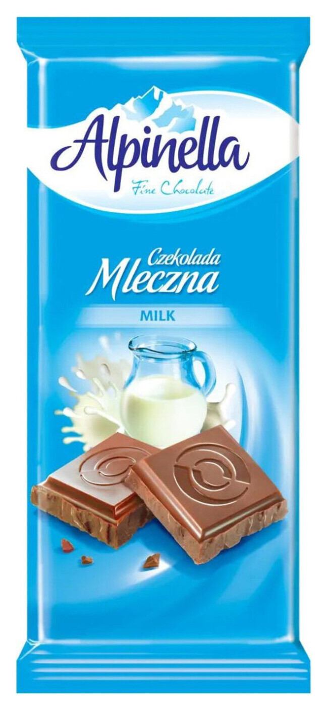 Alpinella milk chocolate 90g
