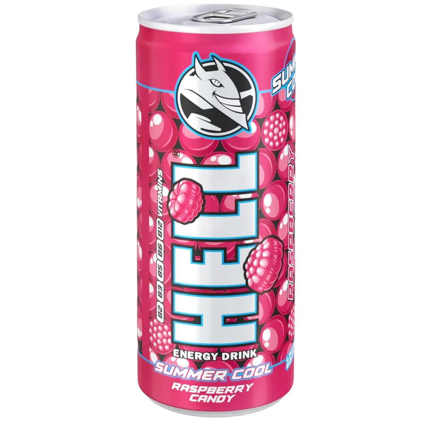 Напиток энергетический Hell Summer Cool Raspberry Candy 250мл