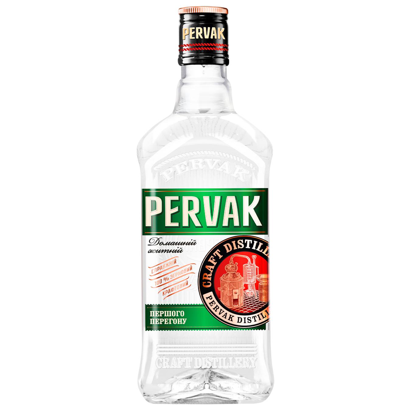 Pervak Vodka of the First race, homemade rye 40% 0.7l
