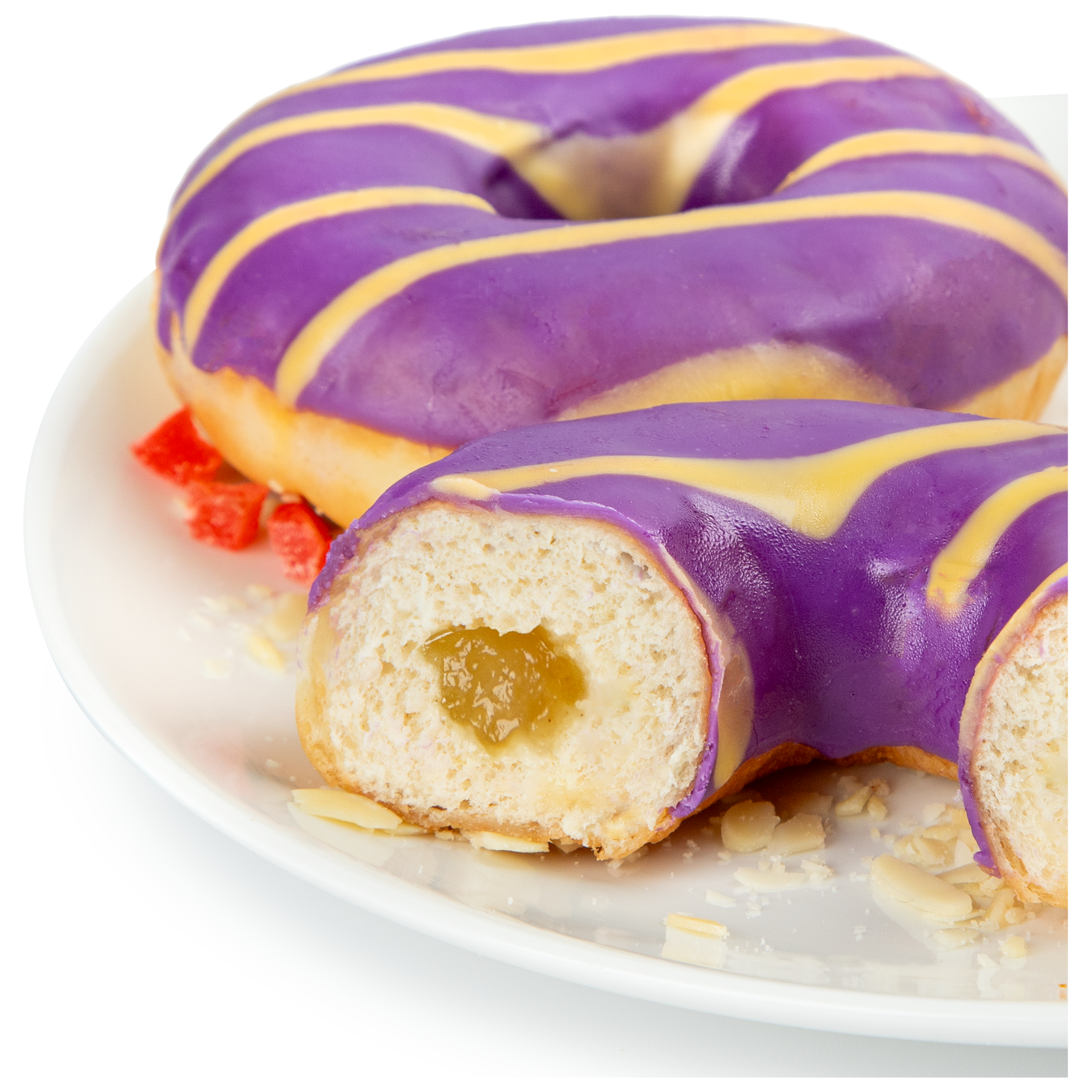 Donut with fruit filling 70g 3
