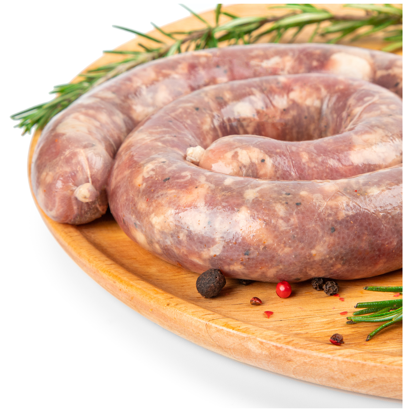 Grilled veal sausages