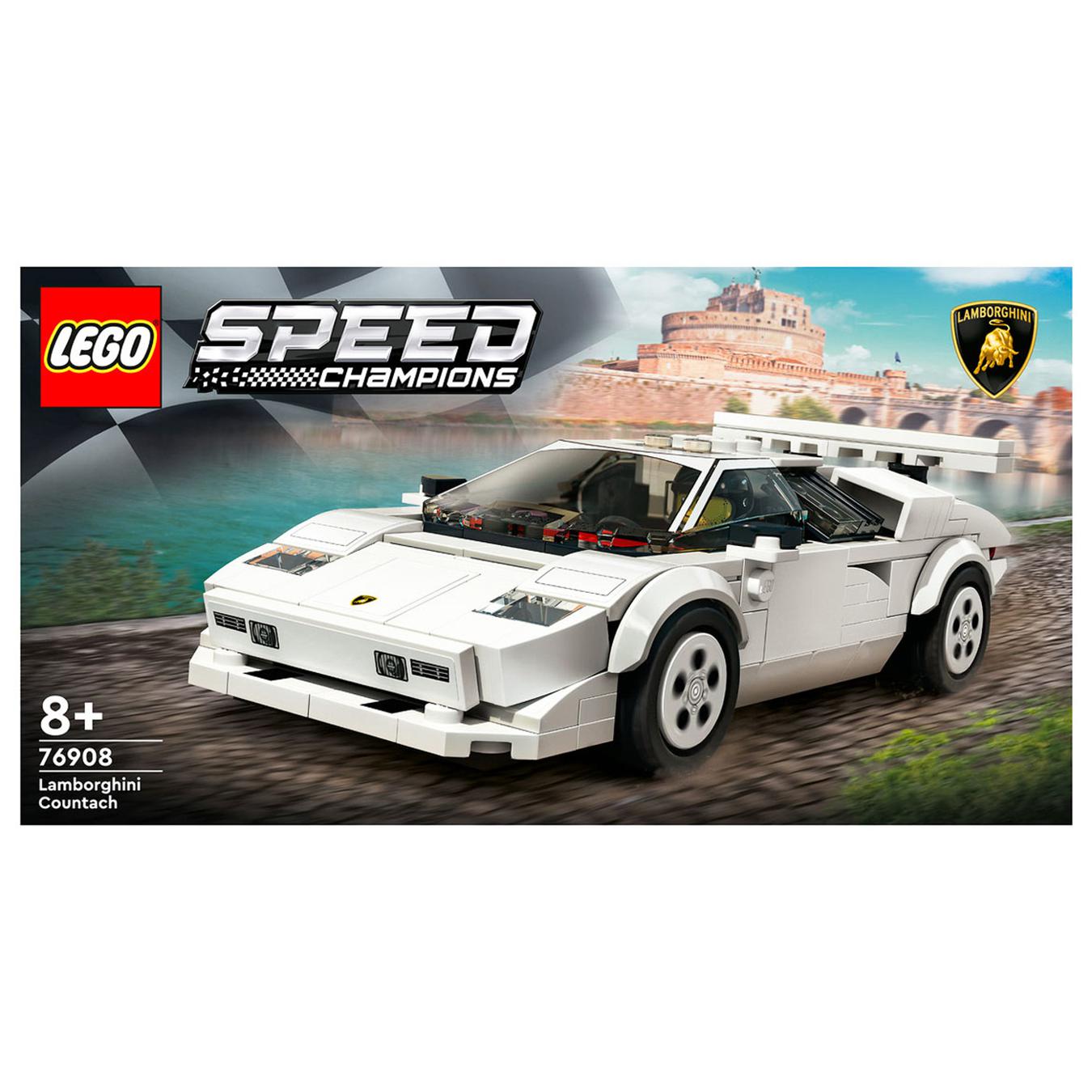 Constructor LEGO Speed Champions 76908 Lamborghini and Countach