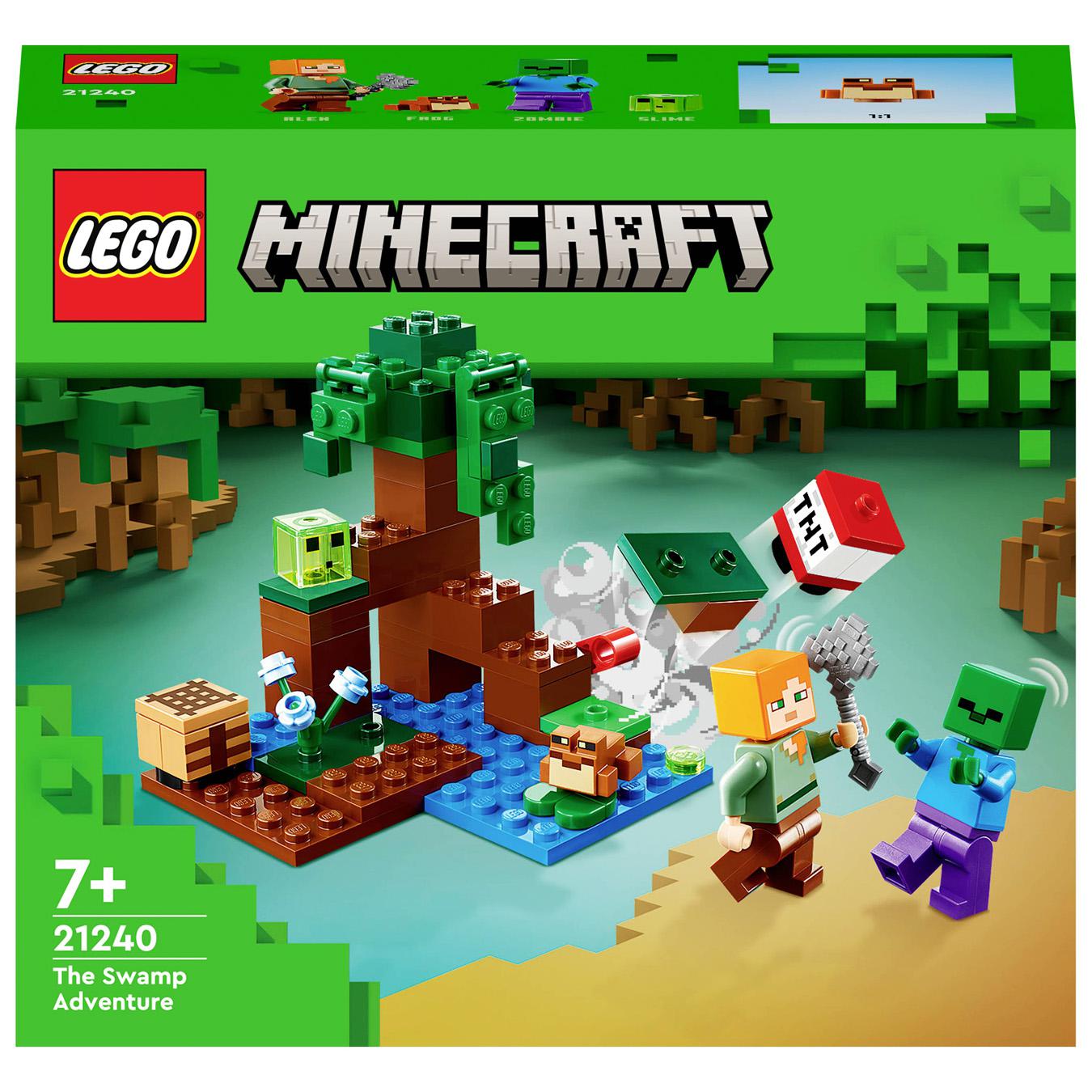 Constructor LEGO Minecraft Adventures in the swamp