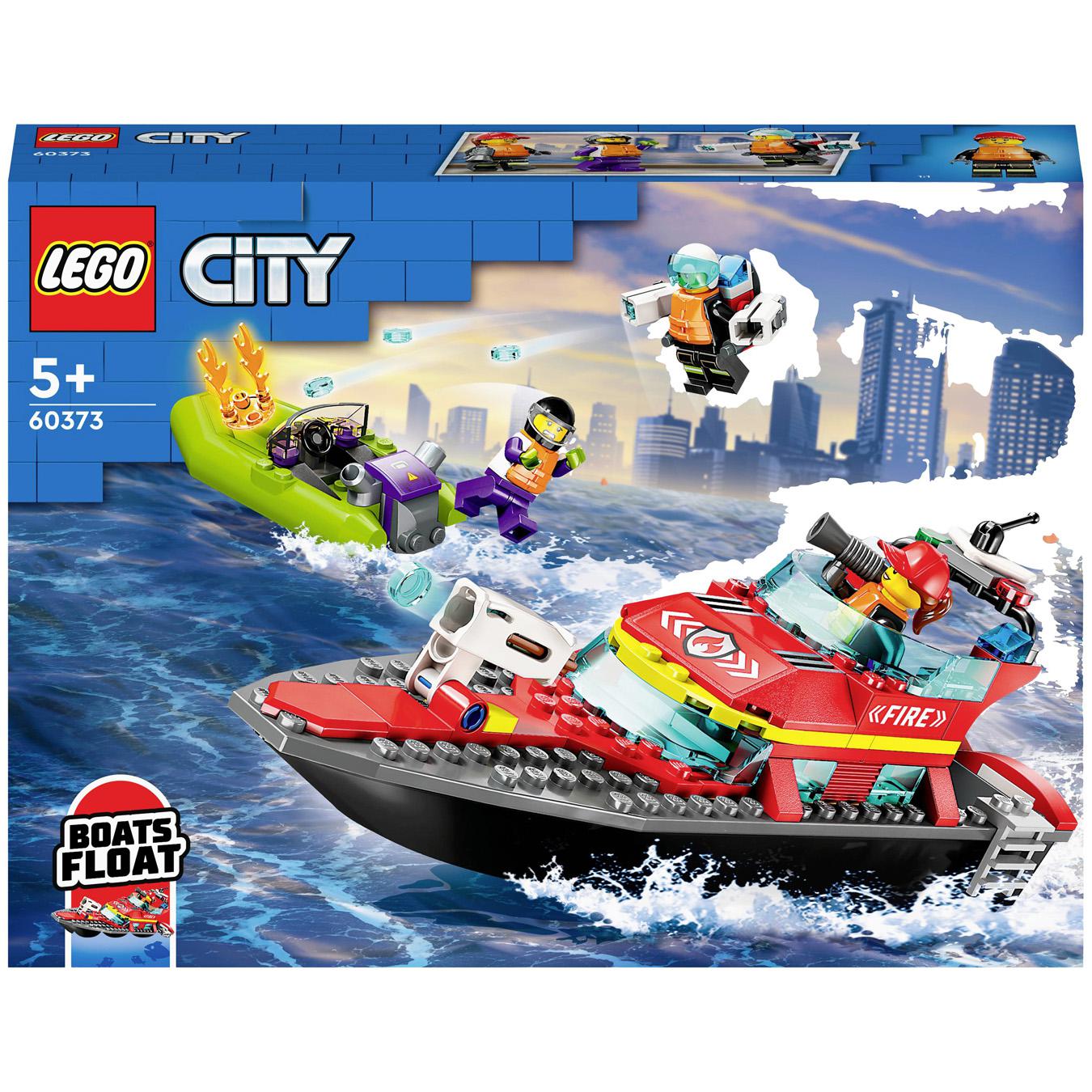 Конструктор LEGO Лодка пожарной бригады