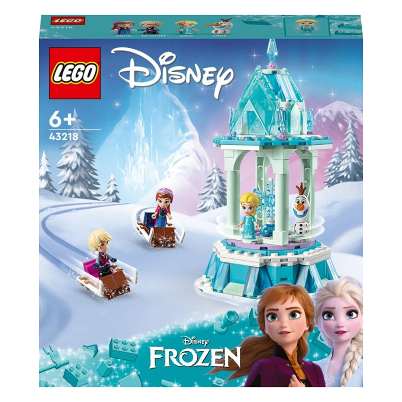 Constructor LEGO Magical carousel of Anna and Elsa