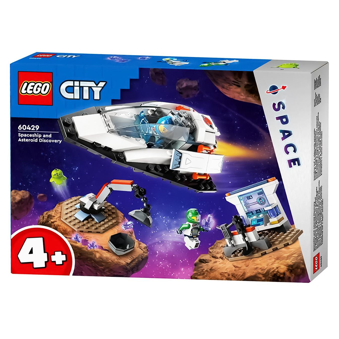 Конструктор LEGO Сити 60429 Космический корабль и исследование астероида