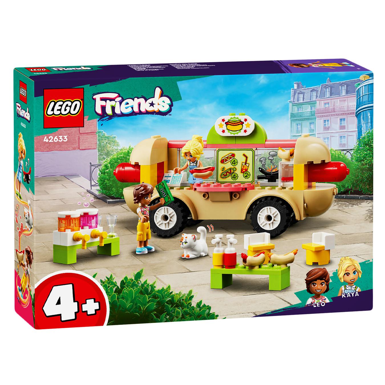 Constructor LEGO Friends 42633 Truck with hot dogs