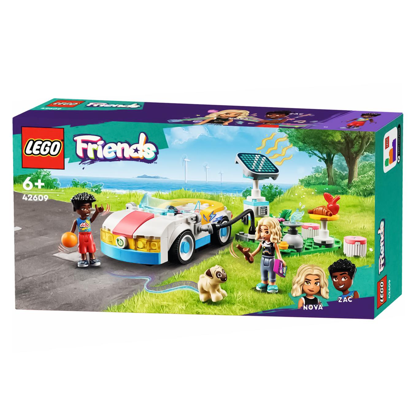 Constructor LEGO Friends 42609 Electric car and charger
