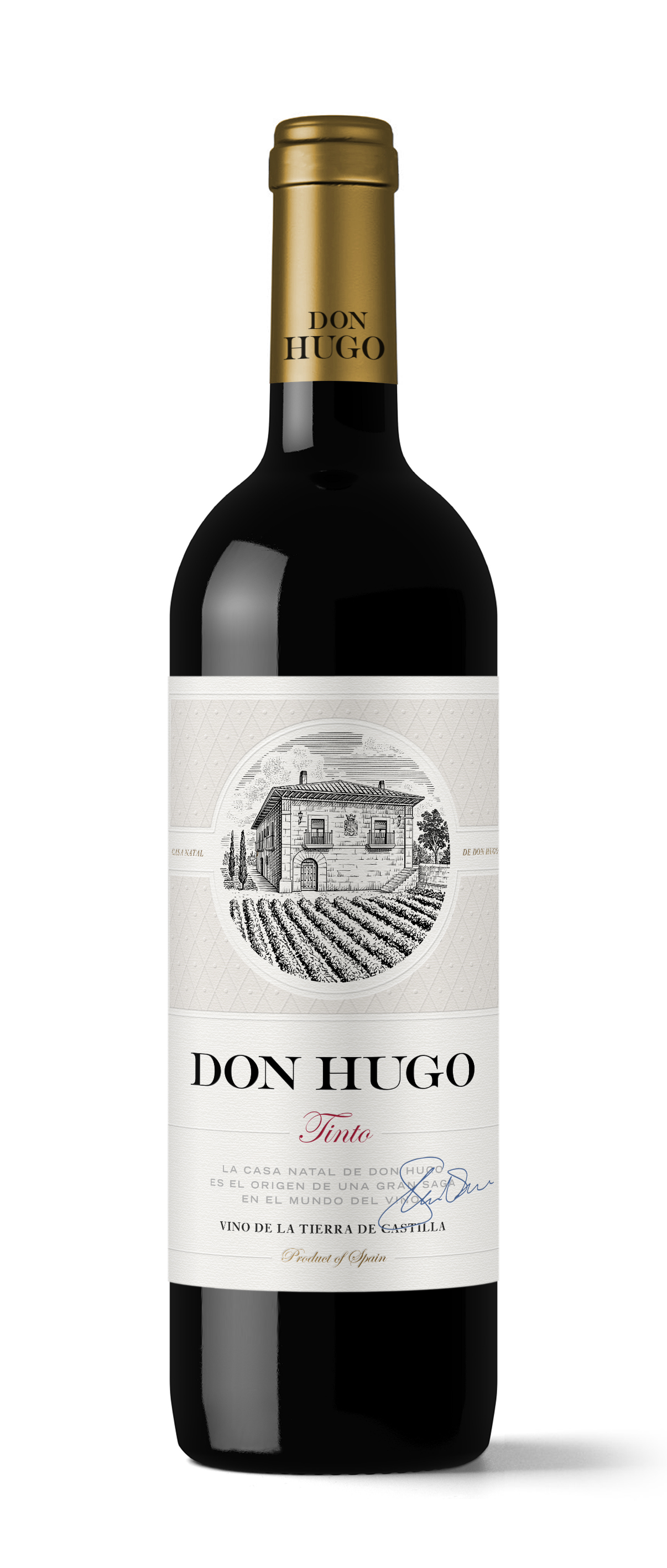 Wine Don Hugo Tempranillo Tinto Castilla Vdlt red dry 13% 0.75l