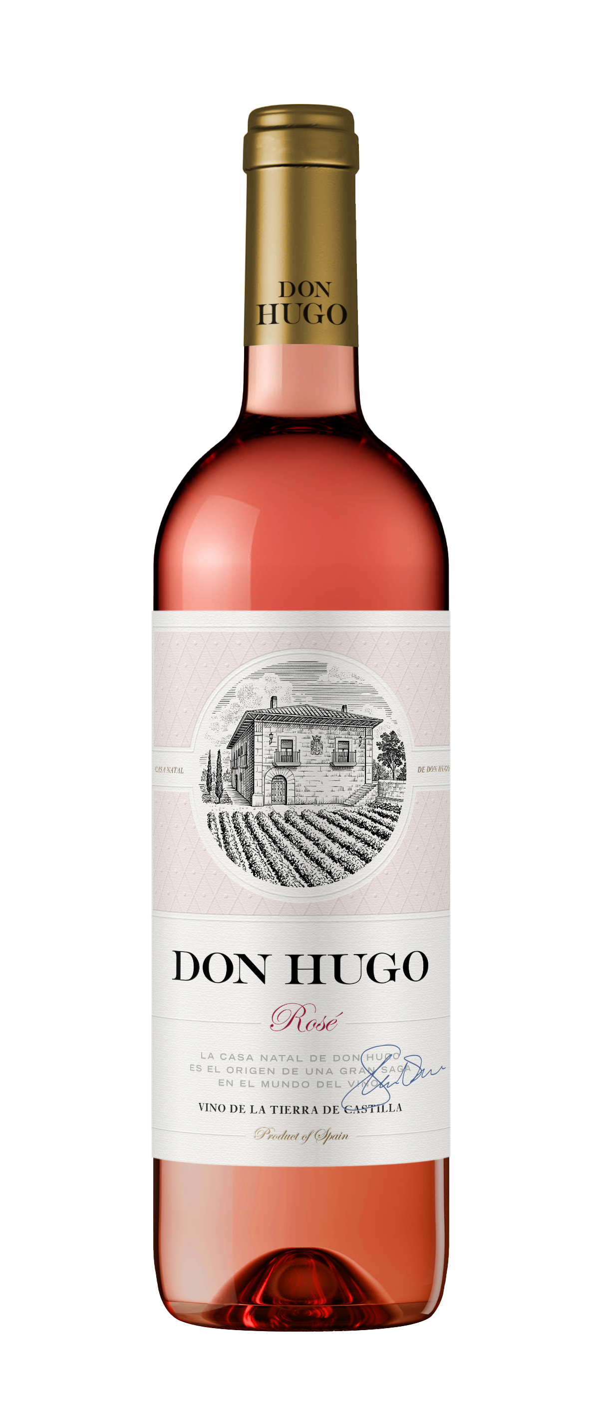 Вино Don Hugo Rosado розовое сухое 12,5% 0,75л