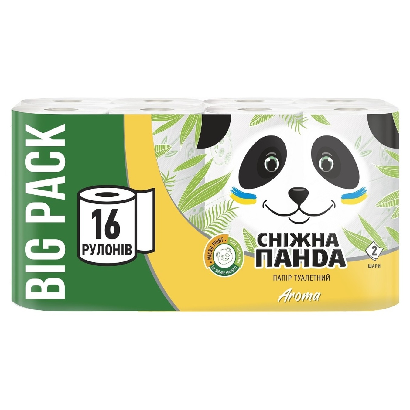 Toilet paper Snow Panda Aroma 2-x layered 16pcs/pack