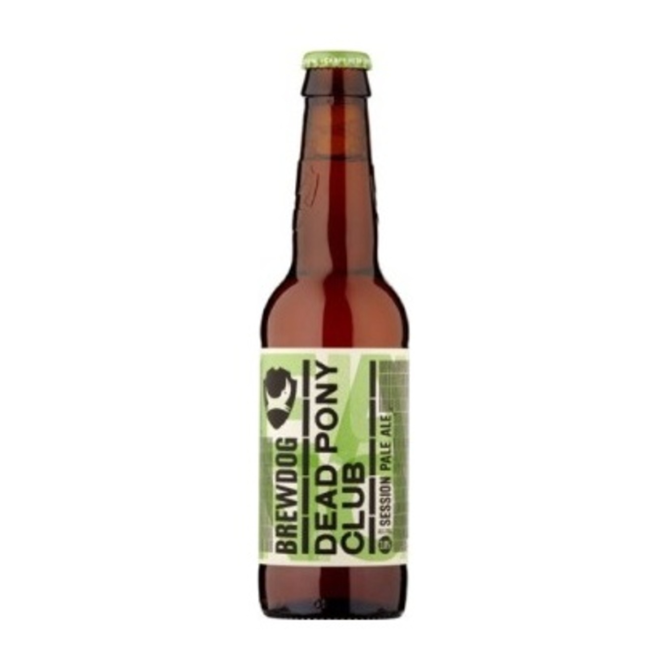 Light beer BrewDog Dead Pony Club 3.8% 0.33l glass