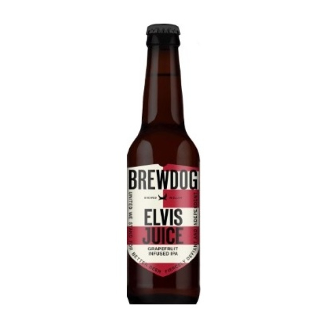 Dark beer BrewDog Elvis Juice 6.5% 0.33l glass