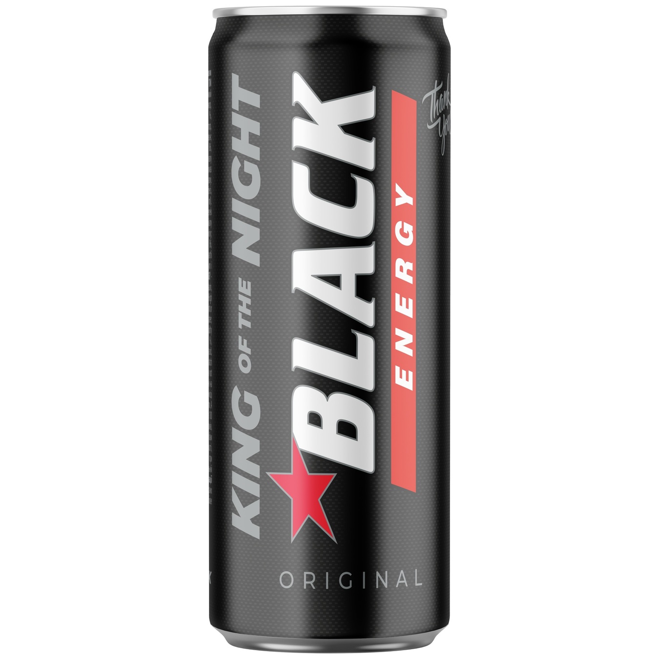 Energy drink Black Energy Original 0.25 l iron can