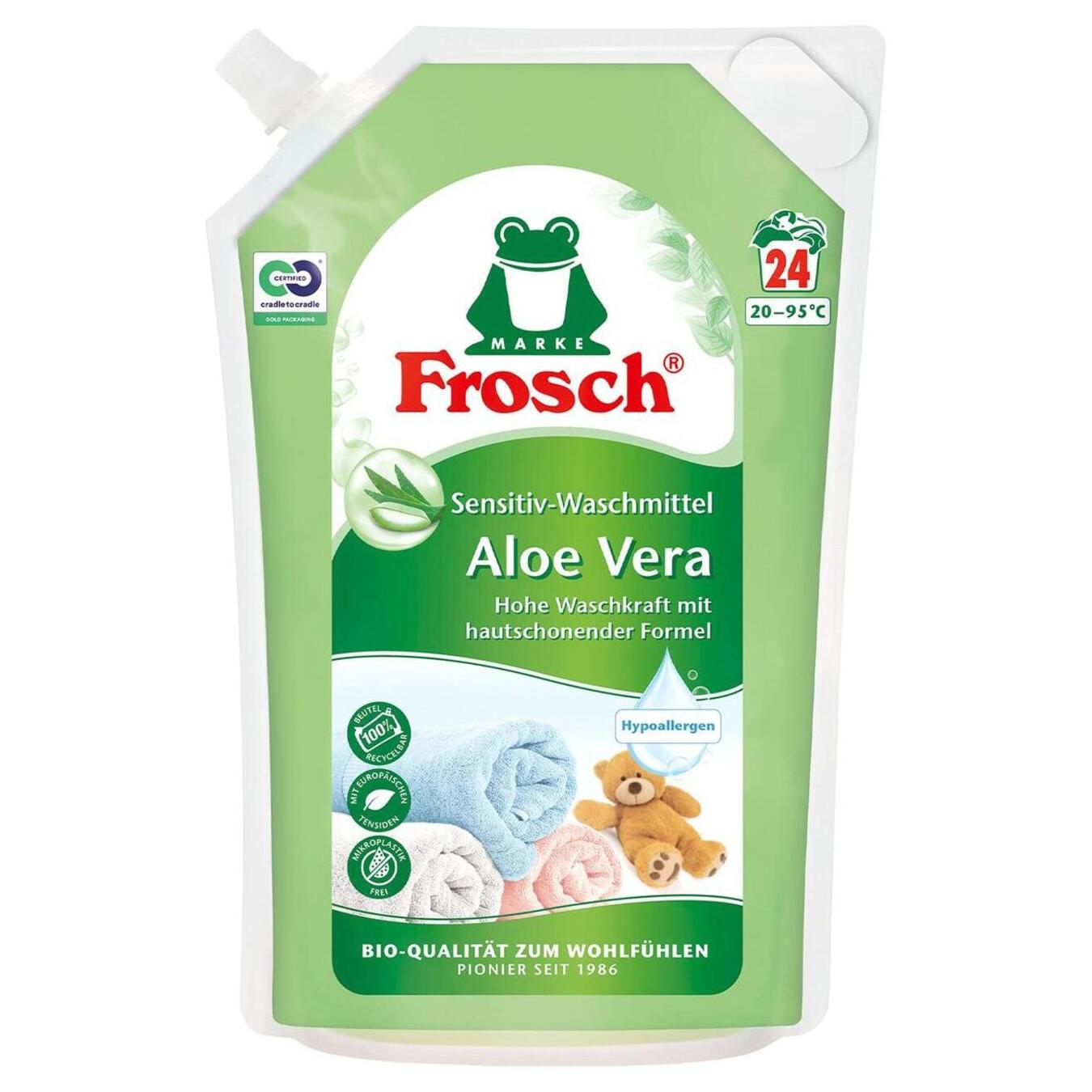 Gel for washing Frosch Aloe Vera 1.8 l