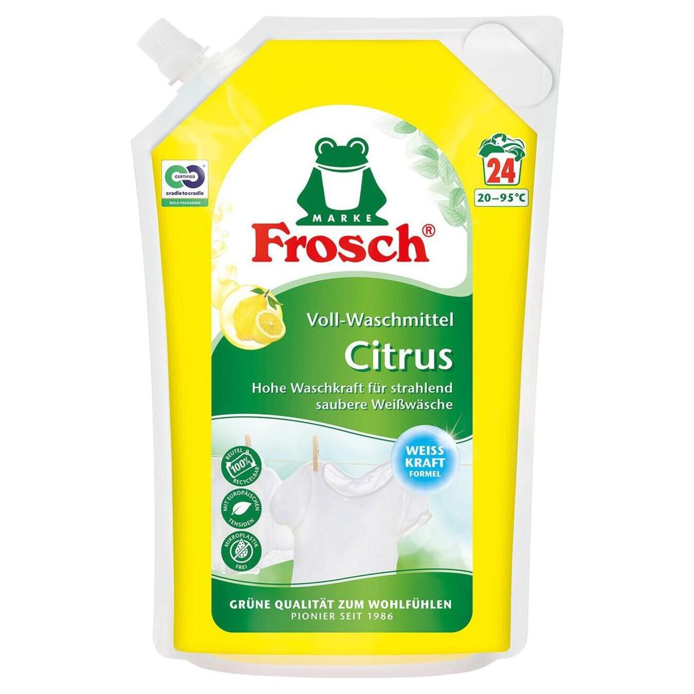Gel for washing Frosch Citrus 1.8 l
